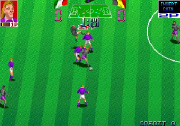 Euro Champ '92 (World) screen shot game playing